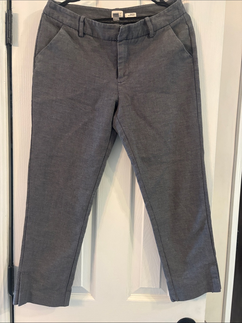 a new day Women's Gray Capris - Straight Leg